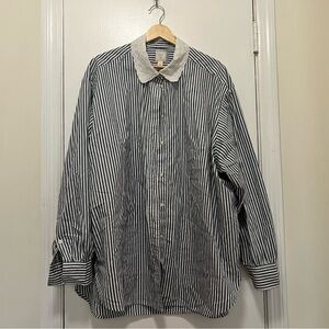 Doën x Gap striped long sleeve with lace color. Size xl.